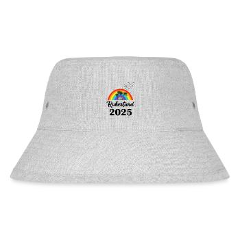 Ruhestand 2025 Rente Rentner Rentenbeginn 2025 - Stanley/Stella recycelter Bucket Hat - Grau meliert - Vorne