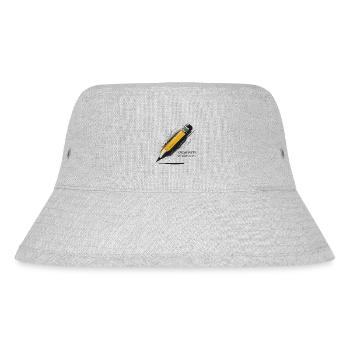 CREATIVITY AT YOUR PENCIL - Stanley/Stella Recycled Bucket Hat - heather grey - Front