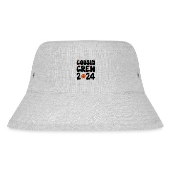 Cousin Crew 2024 Pregnancy Announcement Family - Stanley/Stella Recycled Bucket Hat - heather grey - Front