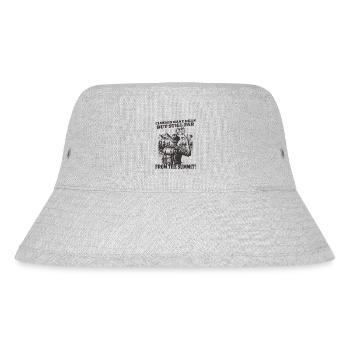 Funny Wanderer Birthday 49 Years - Stanley/Stella Recycled Bucket Hat - heather grey - Front