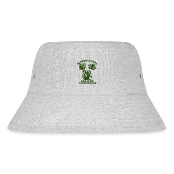 skunk Lovers - Support Local gas leak technicians - Stanley/Stella Recycled Bucket Hat - heather grey - Front