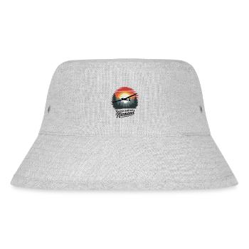 Glider pilots Nobody annoys me up here - Stanley/Stella Recycled Bucket Hat - heather grey - Front