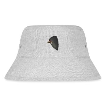 Amors short massage - Stanley/Stella recycelter Bucket Hat - Grau meliert - Vorne