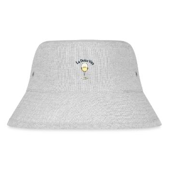 La Dolce Vita – Chemise Wine & Pleasure - Bob recyclé Stanley/Stella - gris chiné - Devant