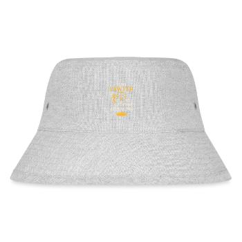 Diese Anwältin ist immer ansprechend - Stanley/Stella recycelter Bucket Hat - Grau meliert - Vorne