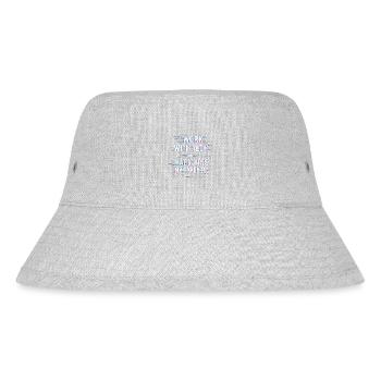 I Work With Tech That Scares My Parents Informatik - Stanley/Stella recycelter Bucket Hat - Grau meliert - Vorne