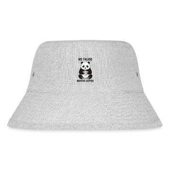 Pas de conversation devant un panda amateur de café - Bob recyclé Stanley/Stella - gris chiné - Devant