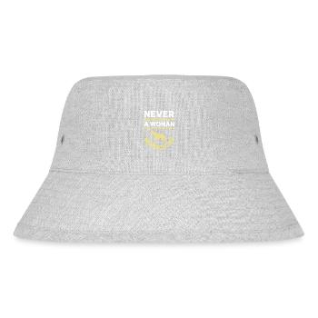 Belgischer Malinois - Stanley/Stella recycelter Bucket Hat - Grau meliert - Vorne