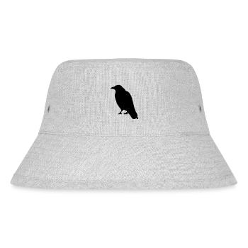 crow - Stanley/Stella Recycled Bucket Hat - heather grey - Front