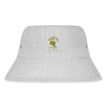 Green Tree Python Modern Reptile Keeper Streetwear - Stanley/Stella Recycled Bucket Hat - heather grey - Front