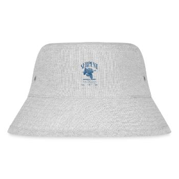 Green Tree Python Modern Reptile Keeper Streetwear - Stanley/Stella Recycled Bucket Hat - heather grey - Front
