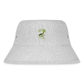 Moniteur d’arbre vert Streetwear gardien de lézard - Bob recyclé Stanley/Stella - gris chiné - Devant