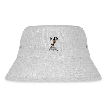 Crested Gecko Streetwear Lizard Keeper - Stanley/Stella Recycled Bucket Hat - heather grey - Front