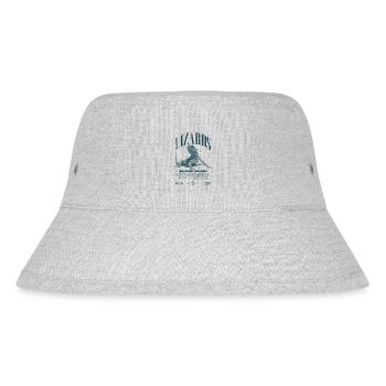 Bearded Dragon Streetwear Lizard Keeper - Stanley/Stella Recycled Bucket Hat - heather grey - Front