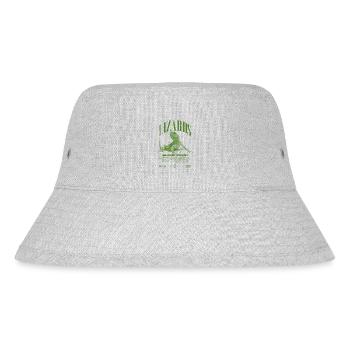 Bearded Dragon Streetwear Lizard Keeper - Stanley/Stella Recycled Bucket Hat - heather grey - Front