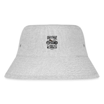 Moto Vintage Motards Motard Anniversaire 1961 - Bob recyclé Stanley/Stella - gris chiné - Devant