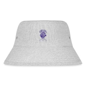 Diskus-Buntbarsch Fish Keeper Moderne Streetwear - Stanley/Stella recycelter Bucket Hat - Grau meliert - Vorne