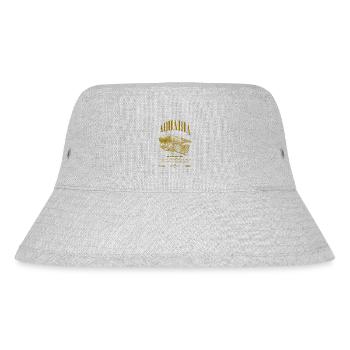 Flowerhorn Cichlid Fish Keeper Streetwear - Bob recyclé Stanley/Stella - gris chiné - Devant