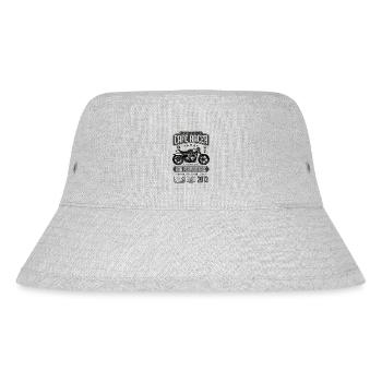 Cafe Racer Motorrad Geburtstag Biker Jahrgang 2013 - Stanley/Stella recycelter Bucket Hat - Grau meliert - Vorne