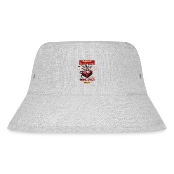 Vintage Gamer seit 1946 Lustiges Geburtstagsspiel - Stanley/Stella recycelter Bucket Hat - Grau meliert - Vorne