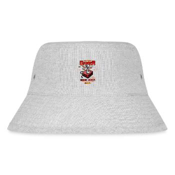 Vintage Gamer seit 1991 Lustige Geburtstagsspiele - Stanley/Stella recycelter Bucket Hat - Grau meliert - Vorne