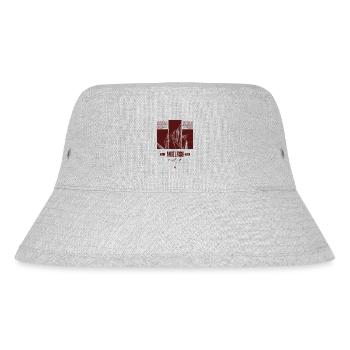Altum Kaiserfisch Buntbarsch Aquarium Fischhalter - Stanley/Stella recycelter Bucket Hat - Grau meliert - Vorne