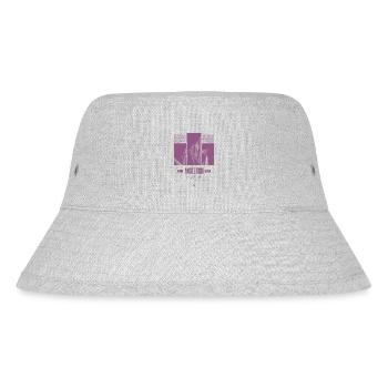 Altum Kaiserfisch Buntbarsch Aquarium Fischhalter - Stanley/Stella recycelter Bucket Hat - Grau meliert - Vorne