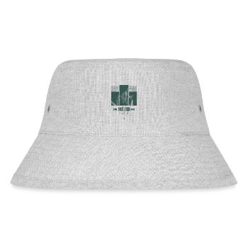 Altum Kaiserfisch Buntbarsch Aquarium Fischhalter - Stanley/Stella recycelter Bucket Hat - Grau meliert - Vorne