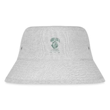 Diskus Cichlid Fish Keeper Moderne Streetwear - Stanley/Stella recycelter Bucket Hat - Grau meliert - Vorne