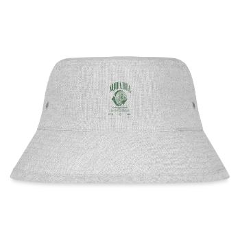 Diskus Cichlid Fish Keeper Moderne Streetwear - Stanley/Stella recycelter Bucket Hat - Grau meliert - Vorne