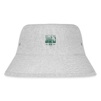 Diskusfisch Buntbarsch Aquarium Fischhalter - Stanley/Stella recycelter Bucket Hat - Grau meliert - Vorne