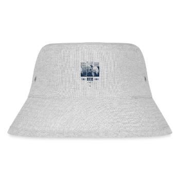 Diskusfisch Buntbarsch Aquarium Fischhalter - Stanley/Stella recycelter Bucket Hat - Grau meliert - Vorne
