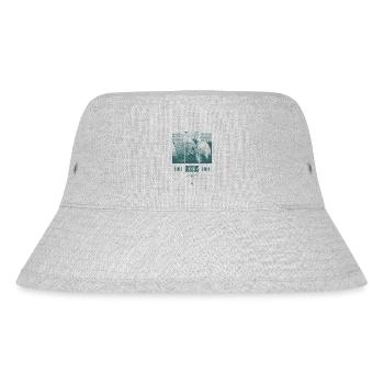 Diskusfisch Buntbarsch Aquarium Fischhalter - Stanley/Stella recycelter Bucket Hat - Grau meliert - Vorne