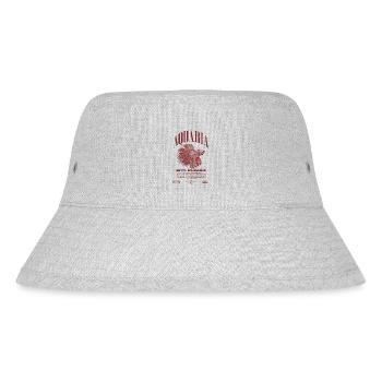 Betta Fish Keeper Moderne Streetwear - Stanley/Stella recycelter Bucket Hat - Grau meliert - Vorne