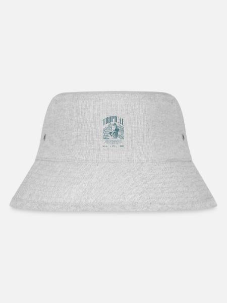 Rotäugiger Laubfrosch Regenwald Amphibie - Stanley/Stella recycelter Bucket Hat - Grau meliert
