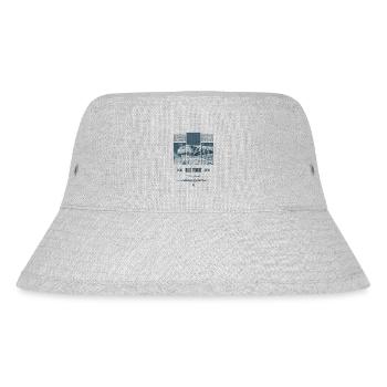Blue Tongue Skink Reptile Keeper Streetwear - Stanley/Stella recycelter Bucket Hat - Grau meliert - Vorne