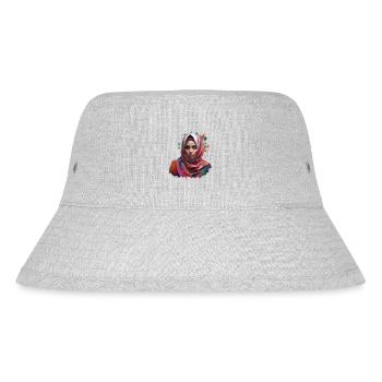 Muslim - Stanley/Stella Recycled Bucket Hat - heather grey - Front