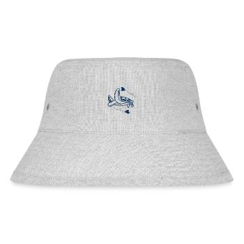 Turtle / Reptile - Reptile - Stanley/Stella Recycled Bucket Hat - heather grey - Front
