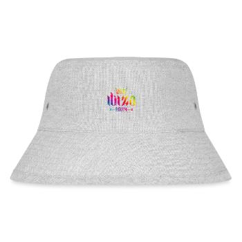 Ibiza 2024 Crown Multicoloured - Stanley/Stella Recycled Bucket Hat - heather grey - Front