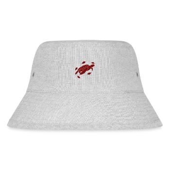 Turtle / Reptile - Reptile - Stanley/Stella Recycled Bucket Hat - heather grey - Front