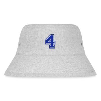 4 - Stanley/Stella recycelter Bucket Hat - Grau meliert - Vorne