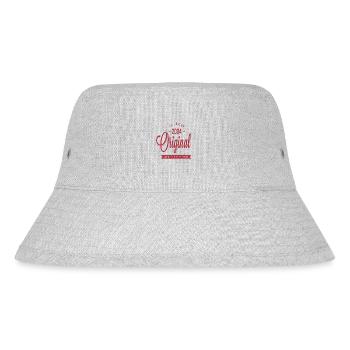 Seit 2004 Original Aged to Perfection - Stanley/Stella recycelter Bucket Hat - Grau meliert - Vorne