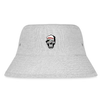 Frankfurt Clown - Stanley/Stella recycelter Bucket Hat - Grau meliert - Vorne