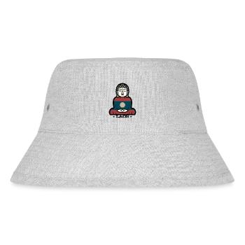 Laos - Stanley/Stella Recycled Bucket Hat - heather grey - Front
