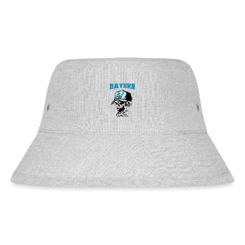Bayern - Stanley/Stella recycelter Bucket Hat - Grau meliert - Vorne