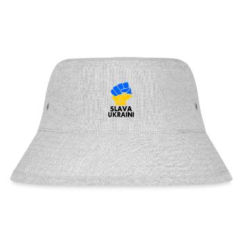 Ukraine - Stanley/Stella Recycled Bucket Hat - heather grey - Front