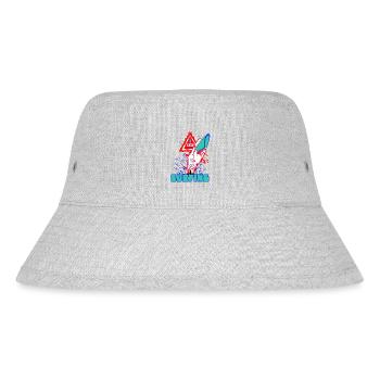 Arrêt - Surf - Bob recyclé Stanley/Stella - gris chiné - Devant