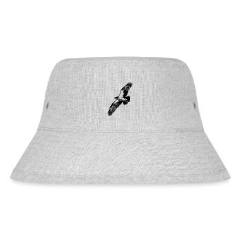 Eagle in gliding for bird lovers and falconers - Stanley/Stella Recycled Bucket Hat - heather grey - Front