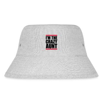 at The Crazy Aunt - Stanley/Stella Recycled Bucket Hat - heather grey - Front