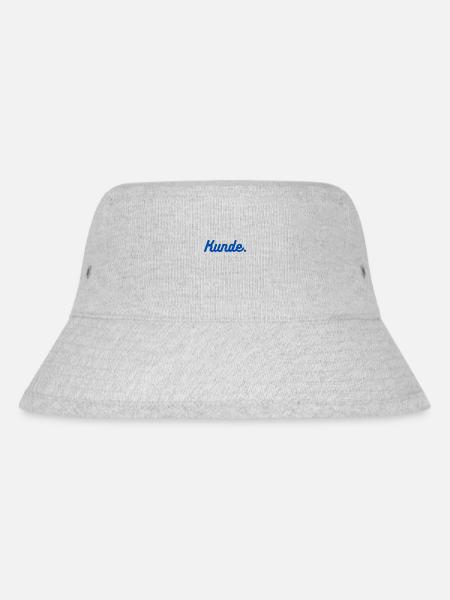 Kunde. Wir sind alle Kunden. Statement - Stanley/Stella recycelter Bucket Hat - Grau meliert